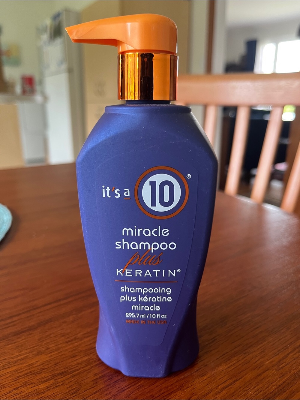 It’s a 10 Miracle Shampoo Plus Keratin